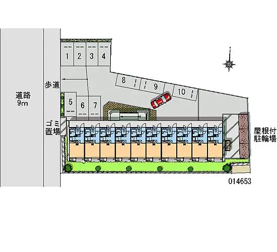 ★手数料０円★松戸市紙敷　月極駐車場（LP）